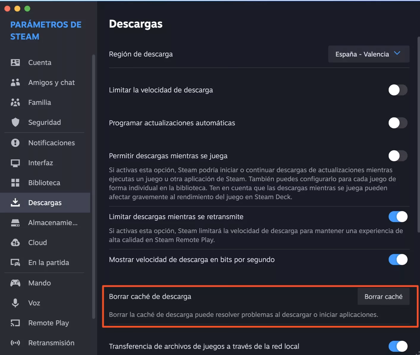 ¿Cómo recuperar los archivos de un juego de Steam?