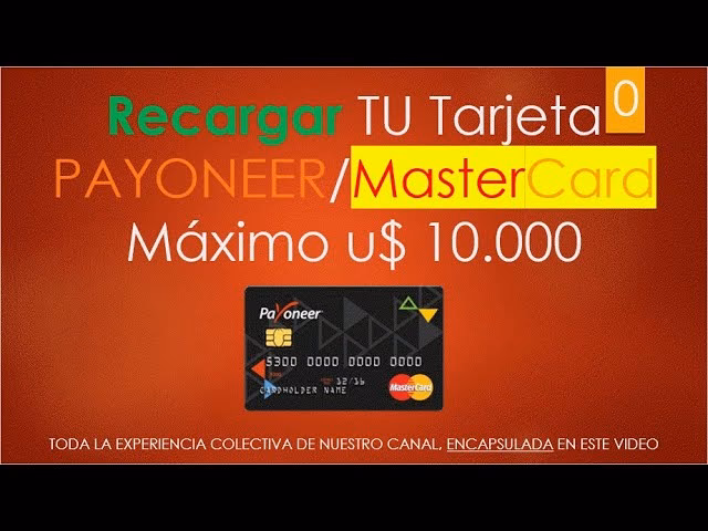¿Cómo puedo usar mi tarjeta Payoneer?