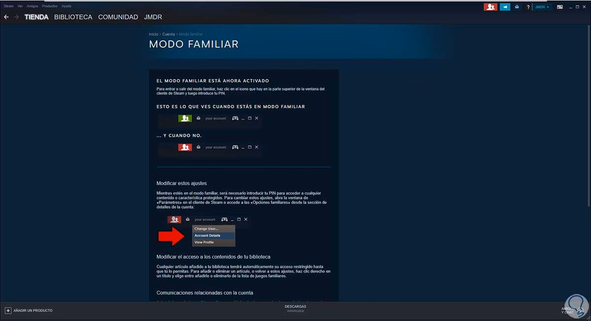 ¿Cómo puedo compartir mi juego en Steam?