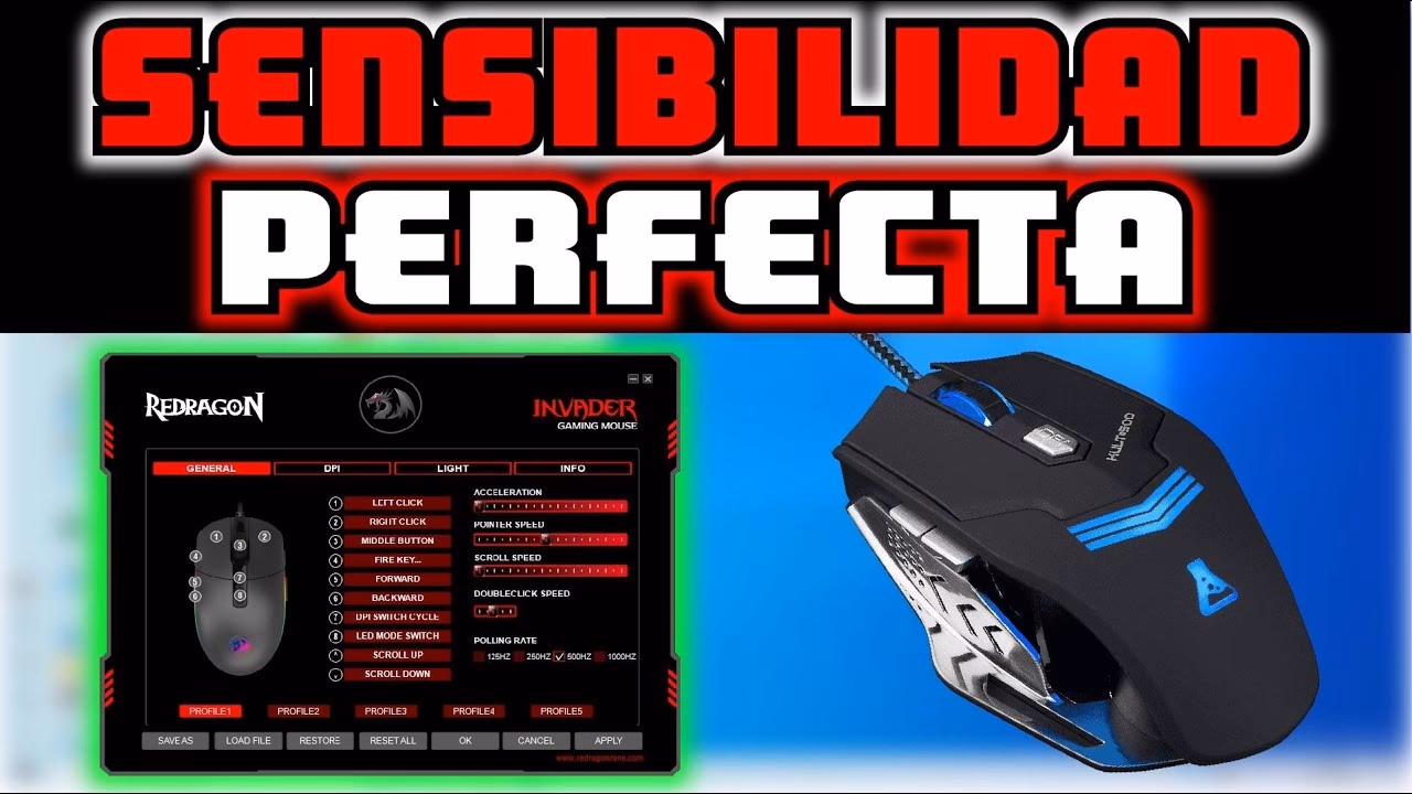 ¿Cuál es la mejor configuración de DPI para juegos?