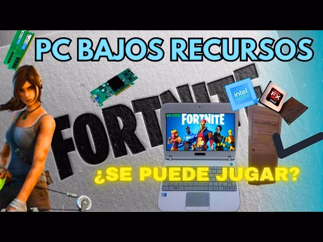 ¿Cuál es la mejor configuración para jugar Fortnite?