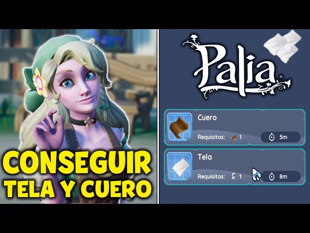¿Dónde se consigue el cuero de palia?