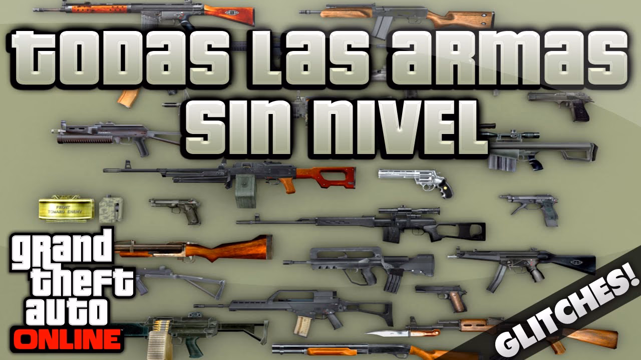 ¿Cómo conseguir todas las armas de GTA 5?