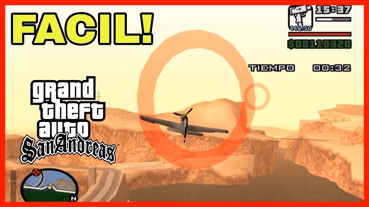 ¿Cómo activar el truco para aparecer un avión en GTA San Andreas?