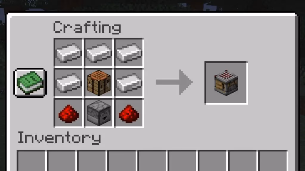 ¿Cómo llenar el Crafter con la receta adecuada?