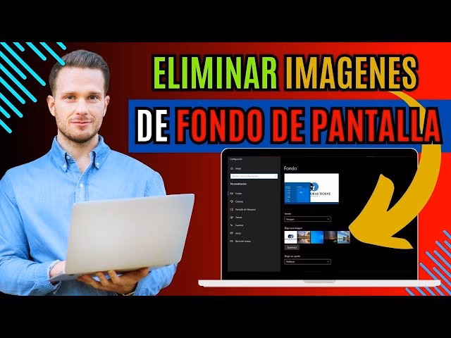 ¿Cómo eliminar fondos de pantalla de fondo de Windows?
