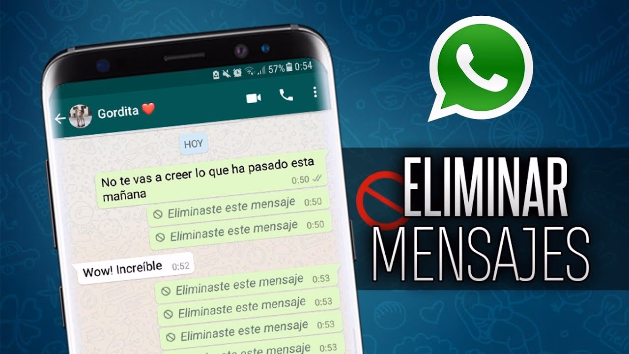 ¿Qué significa eliminar un mensaje para mí y no para todos?