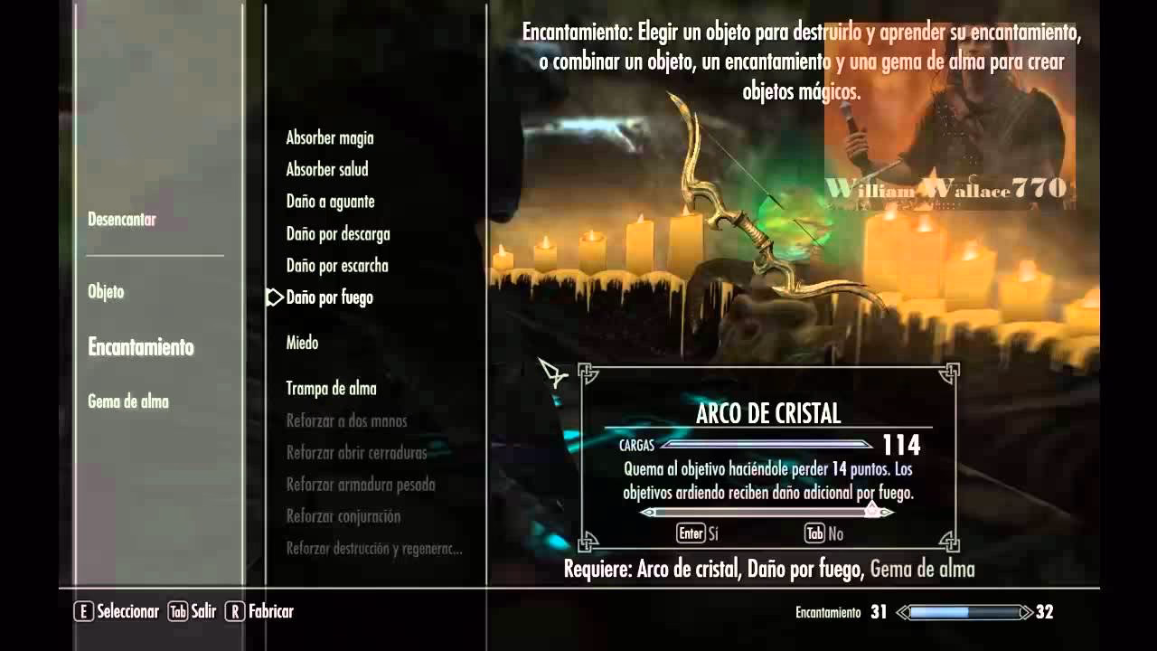 ¿Cómo mejorar tu equipo en Skyrim?