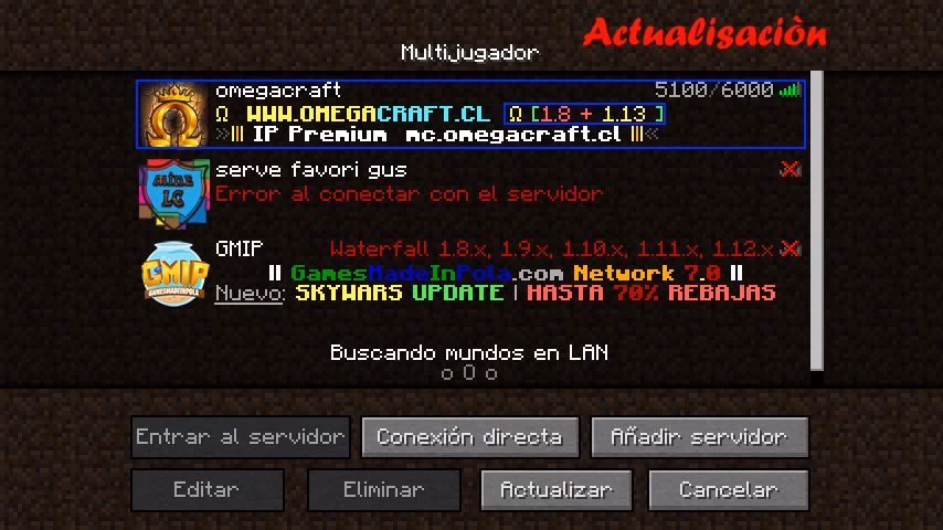 How do I join omegacraft Minecraft?