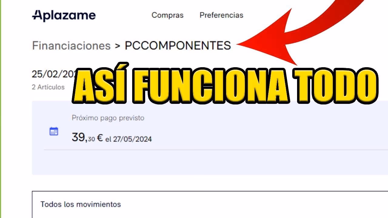 ¿Cómo acepto la financiación en PcComponentes?