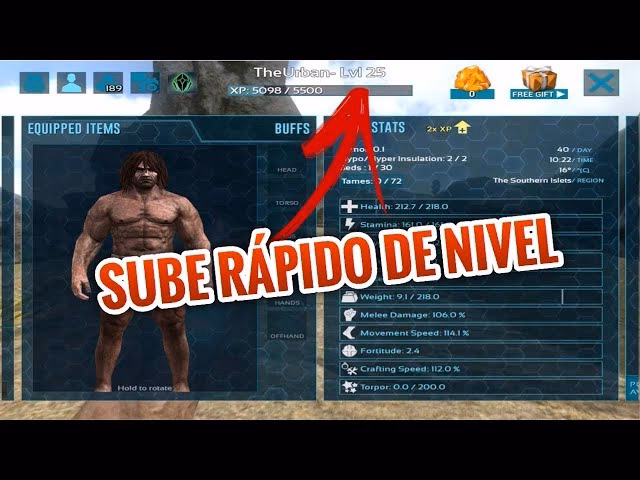 ¿Cómo conseguir experiencia en ARK Survival Evolved?