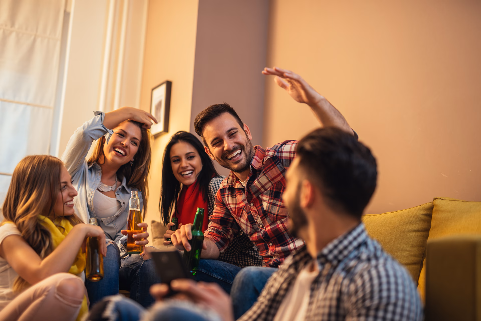 ¿Cómo hablar frente a un grupo grande de amigos?