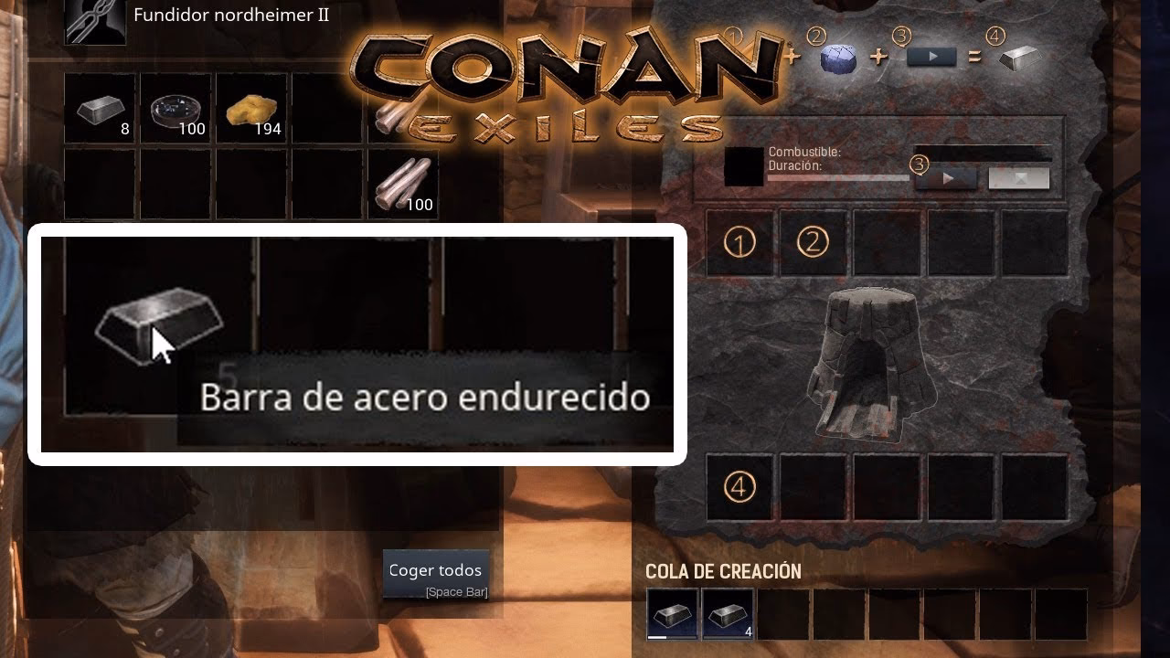¿Cómo se hace el alquitrán en Conan Exiles?