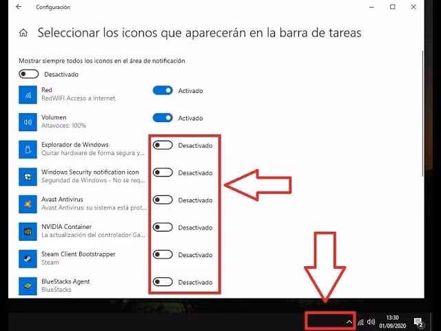 ¿Cómo hacer aparecer los iconos del escritorio en Windows 10?