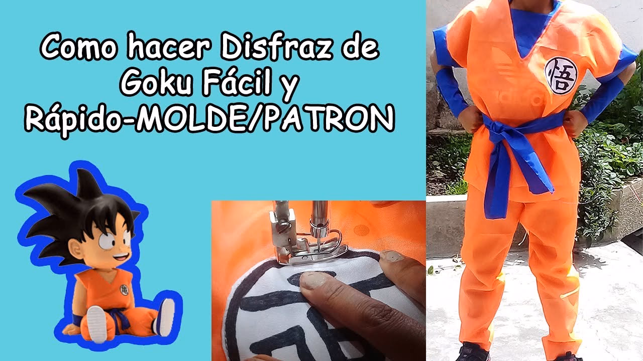 ¿Cuántas piezas tiene el disfraz de Dragon Ball Z?