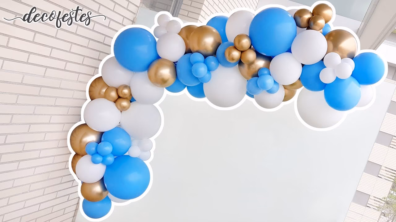 ¿Cómo hacer guirnaldas de globos?