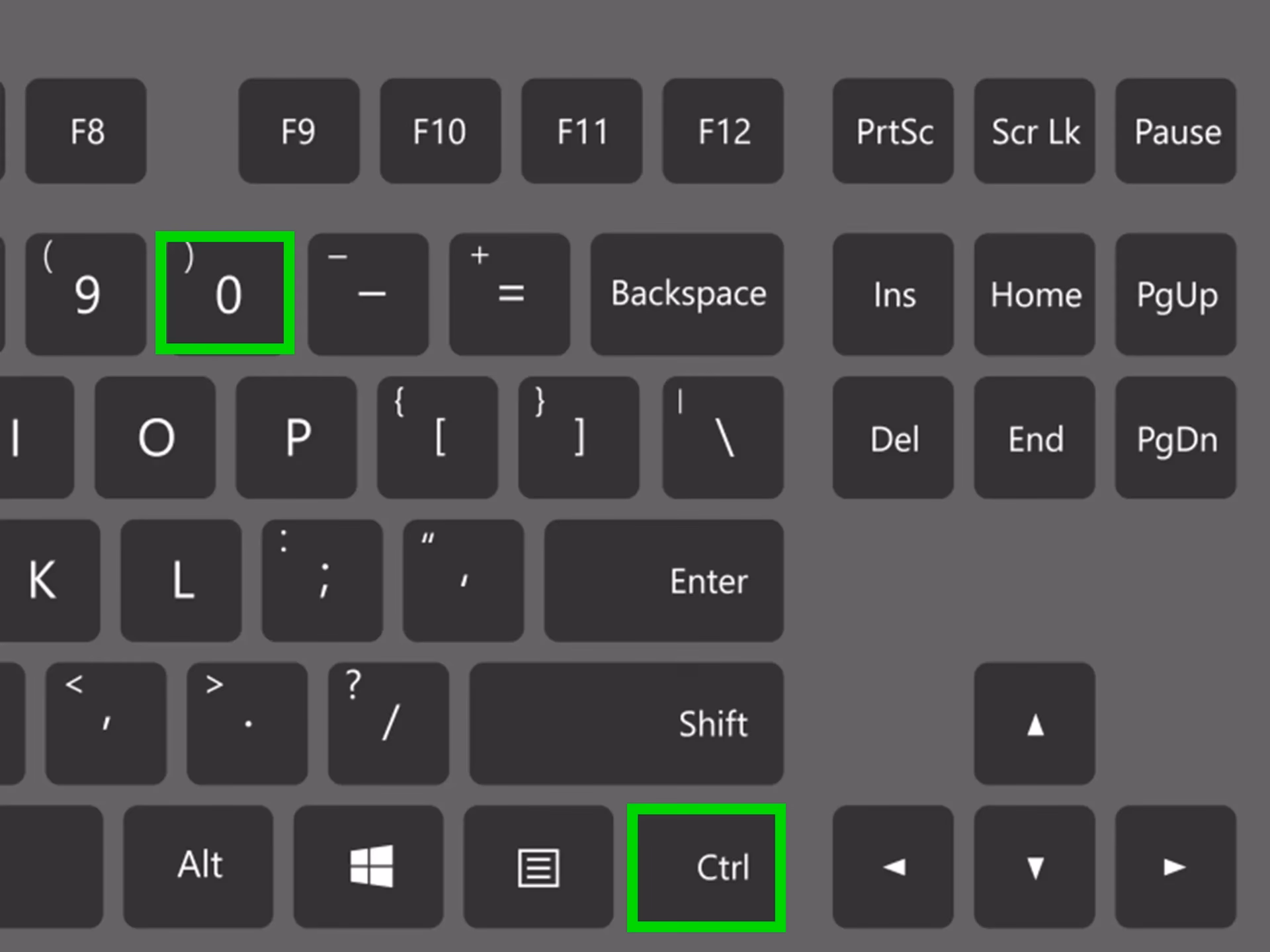 ¿Cómo ajustar el tamaño de la pantalla con el teclado?