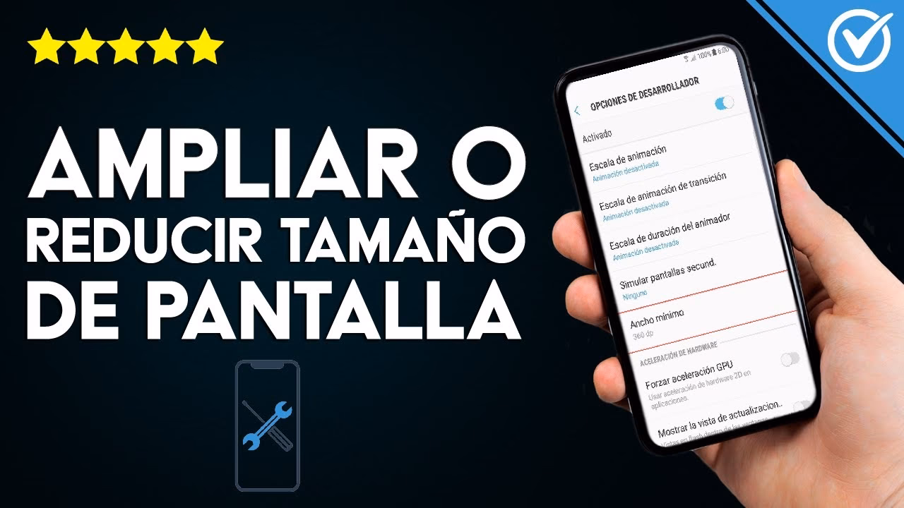 ¿Por qué mi pantalla se agrandó?