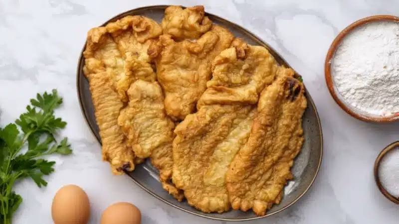 ¿Qué ingredientes se necesitan para preparar milanesas marineras?