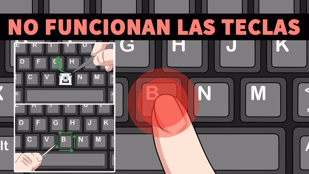 ¿Cómo saber si mi teclado está funcionando?
