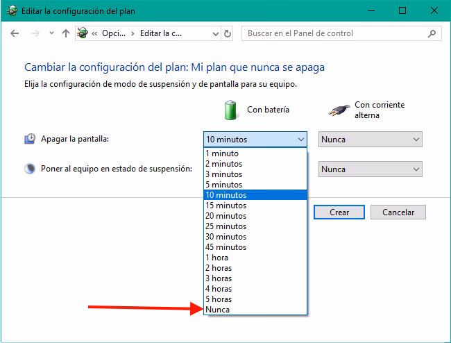 ¿Cuánto tiempo se tarda en apagar un monitor?