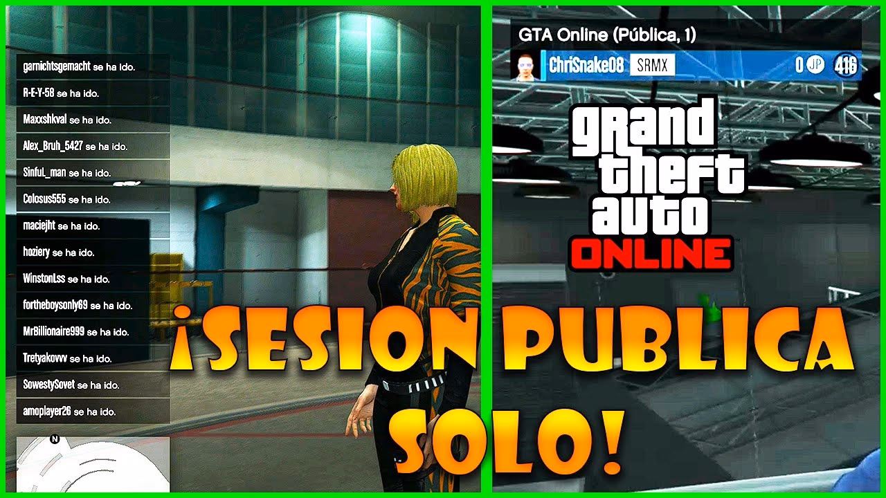 ¿Cómo hacer una sesión en solitario en GTA 5?