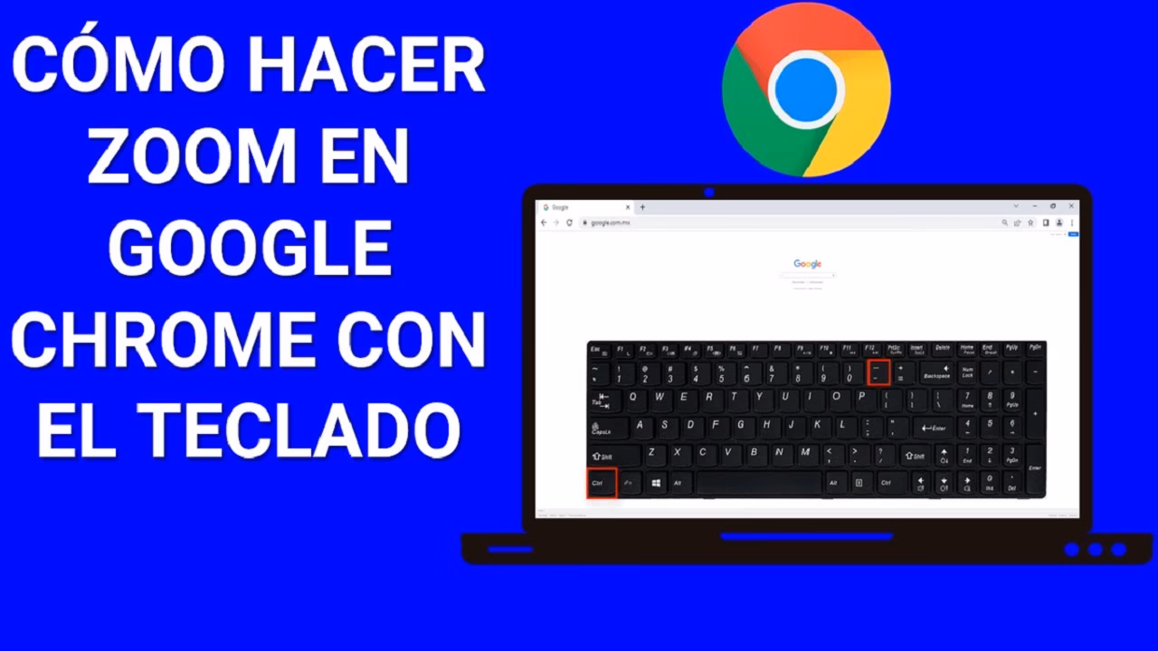 ¿Cómo hacer zoom en la pantalla de mi laptop?