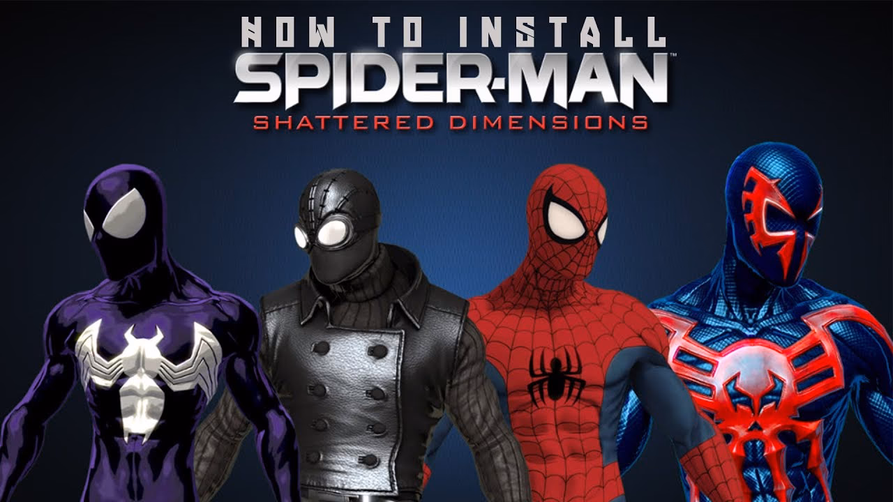How do I install Spider-Man Shattered Dimensions?