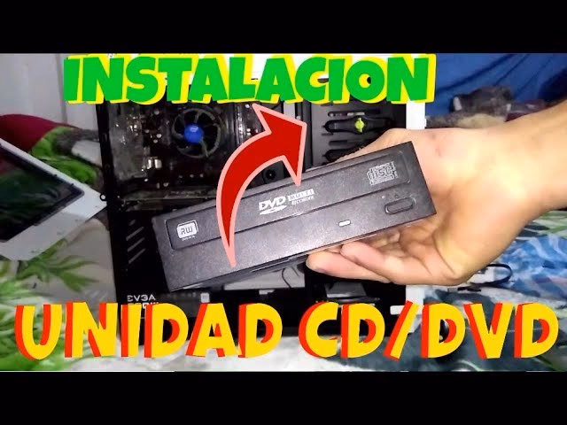 ¿Cómo instalar un CD en mi computadora?