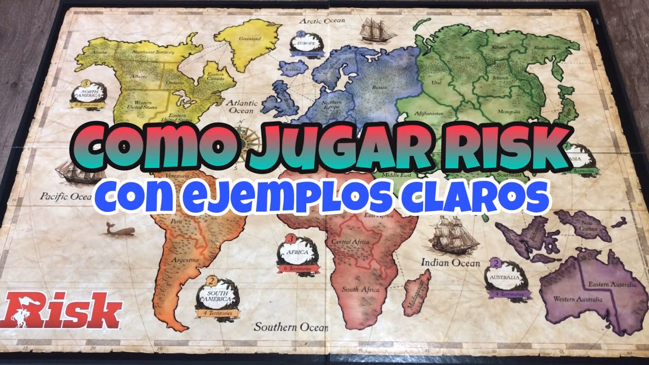 ¿Cuáles son las reglas de juego del Risk clásico?