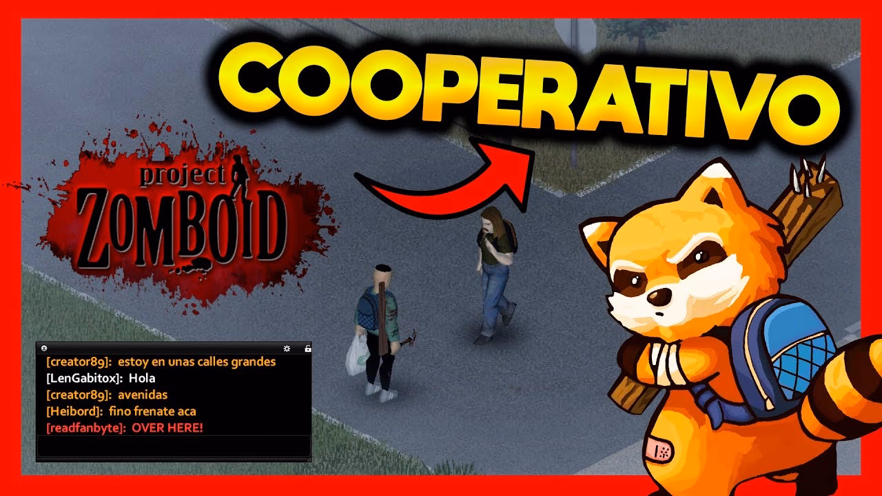 ¿Cómo jugar Project zomboid en modo cooperativo?