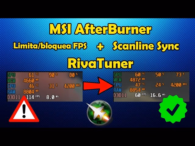 ¿Cómo aumentar el frame rate en Riva Tuner?