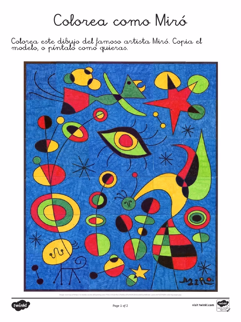 ¿Qué es el ejercicio de Miró?