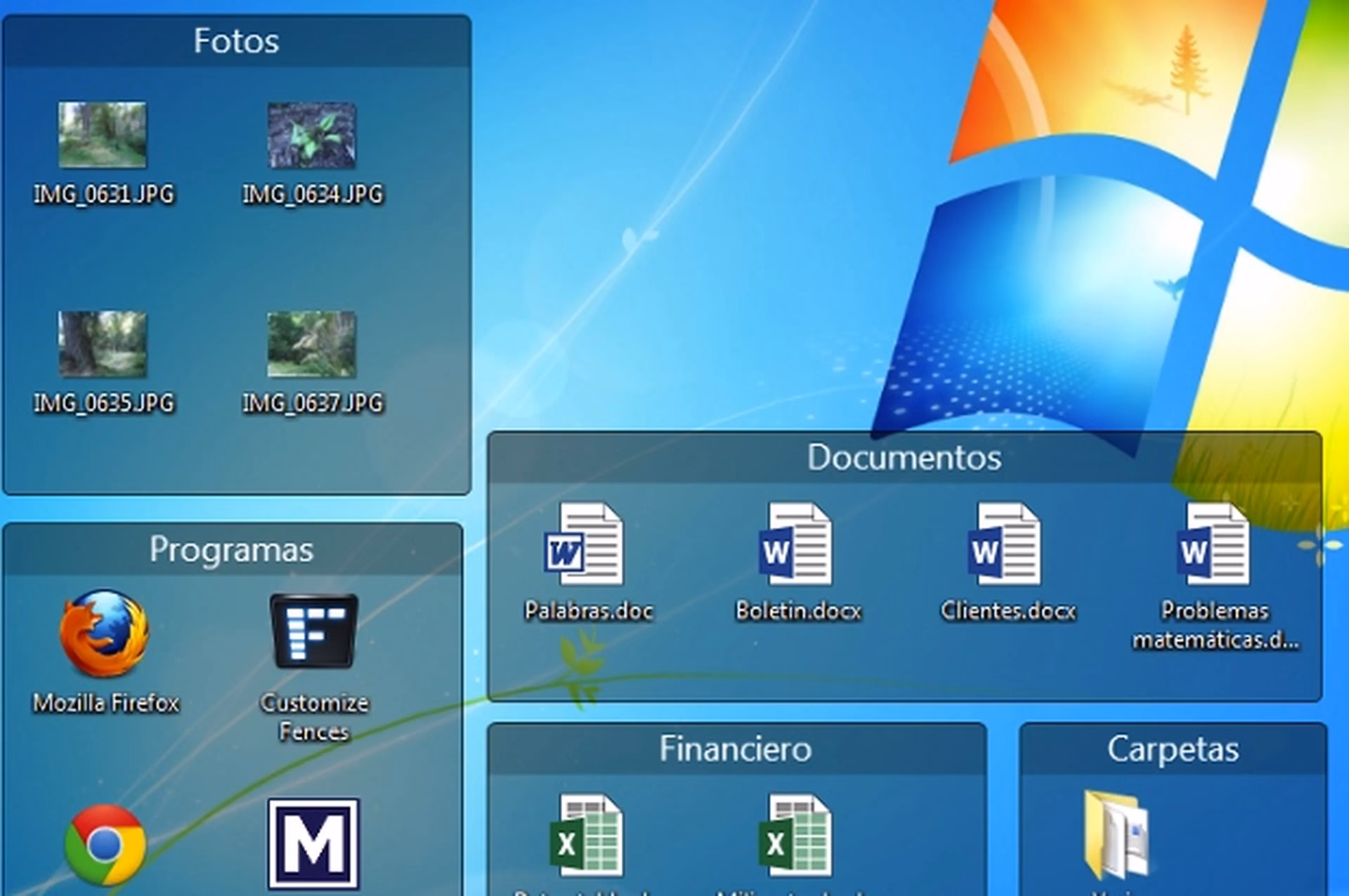 ¿Cómo personalizar la disposición de los iconos?
