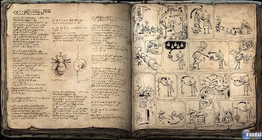¿Cómo navegar entre páginas y secciones en Machinarium?