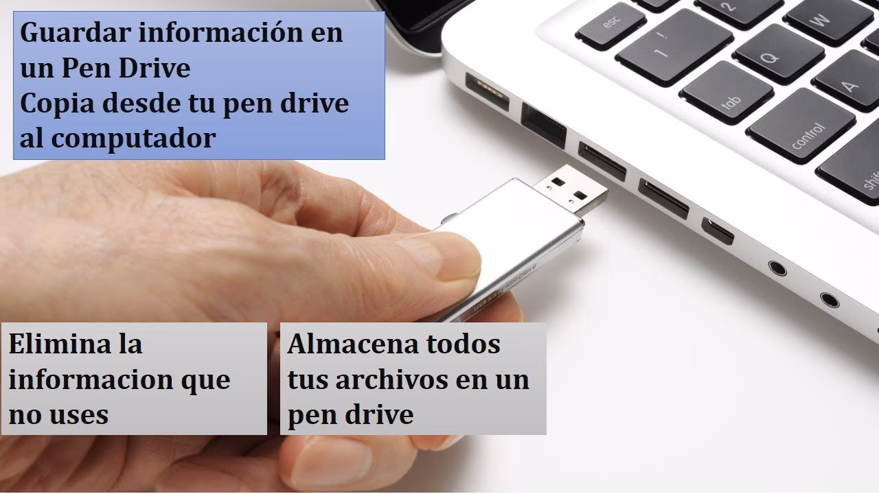¿Cómo guardar un archivo PDF en un pendrive?