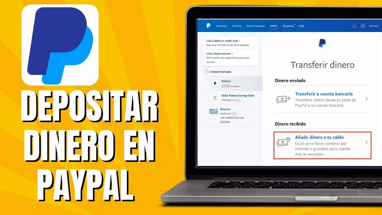 ¿Cómo transferir dinero de mi cuenta bancaria a mi cuenta de PayPal?