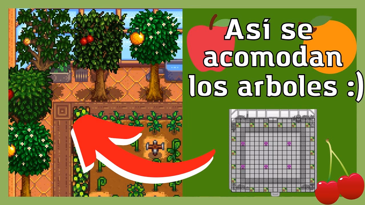 ¿Cómo funcionan los árboles En Stardew Valley?