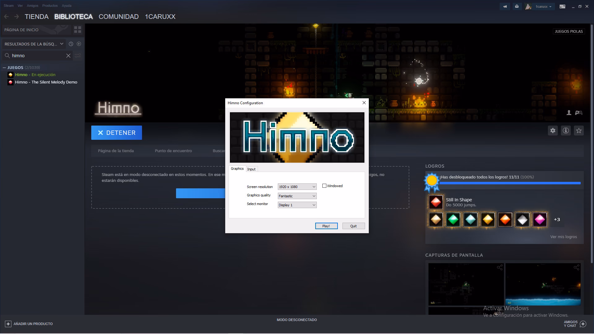 ¿Cómo cambiar el tamaño de la pantalla de un juego de Steam?