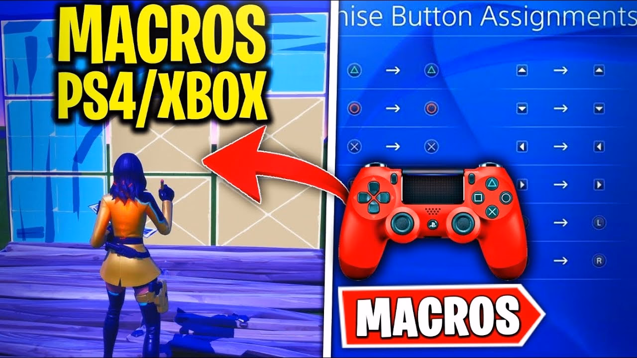 ¿Cómo hacer macros en Fortnite?