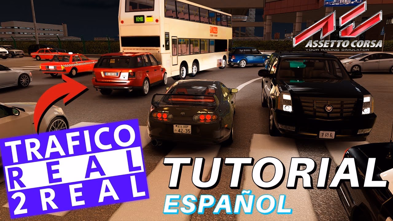 How do I test a traffic grid in Assetto Corsa?