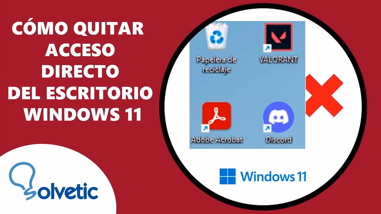 ¿Cómo quitar los accesos directos de Mi PC Windows 10?