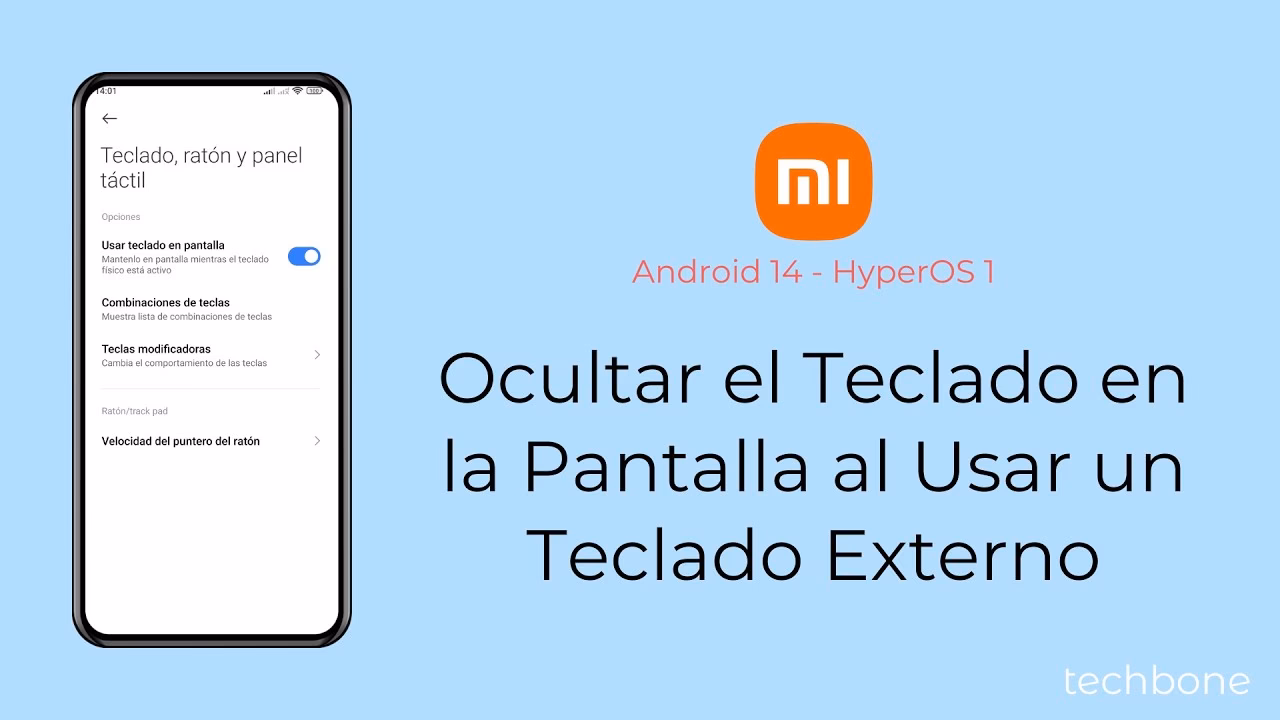 ¿Cómo cambiar el inicio del teclado en pantalla?