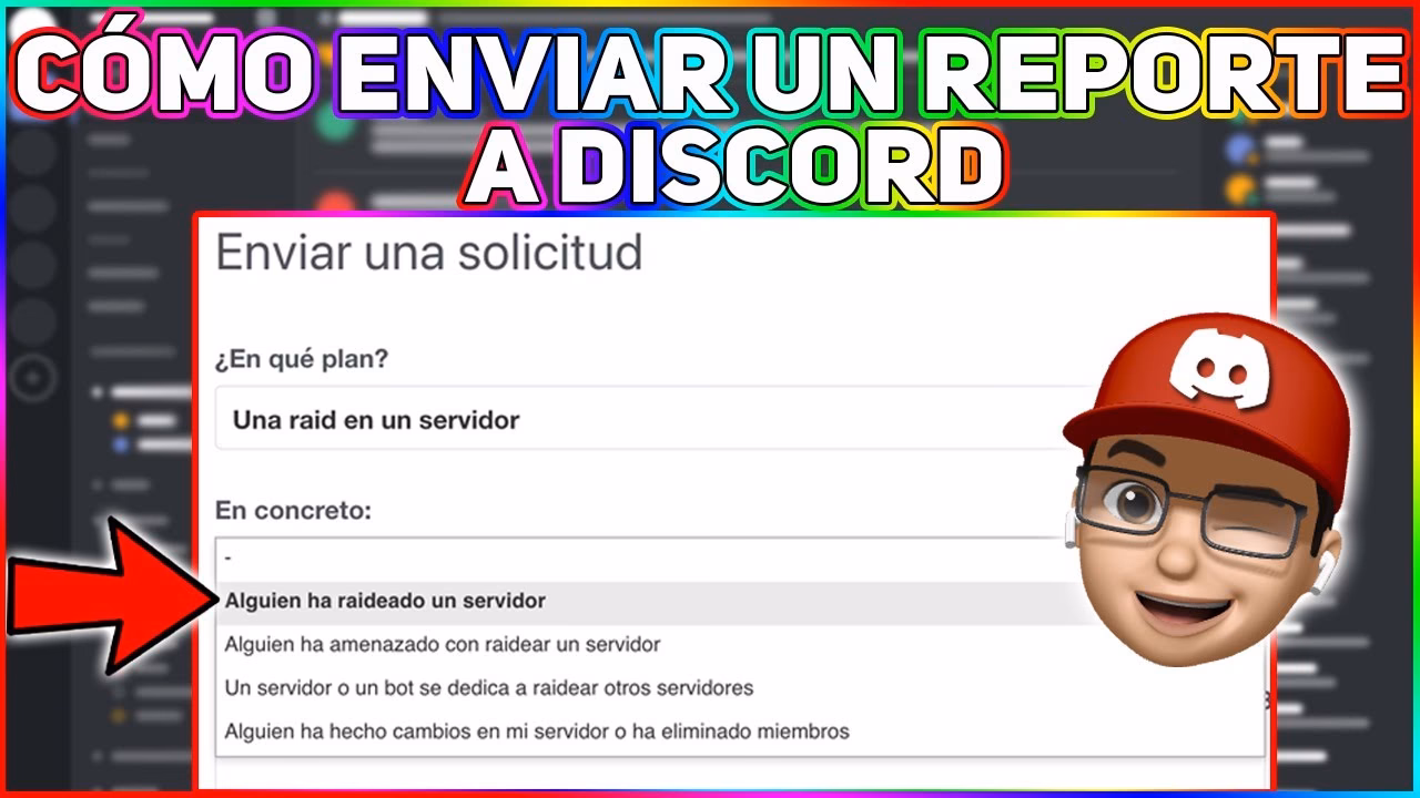 ¿Cómo enviar un reporte en Discord?