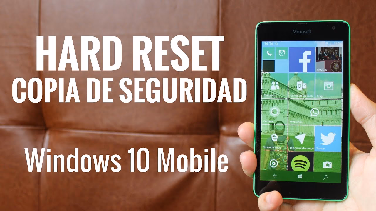 ¿Cómo restaurar mi Windows Phone?
