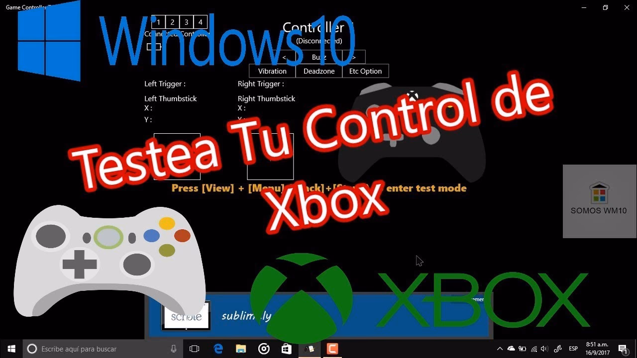 ¿Cómo saber si mi mando está conectado a Mi PC?