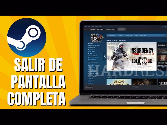 ¿Cómo salir de la pantalla completa de un juego en Windows 10?