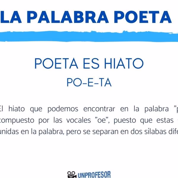 ¿Cómo se separan los versos de la poesía?