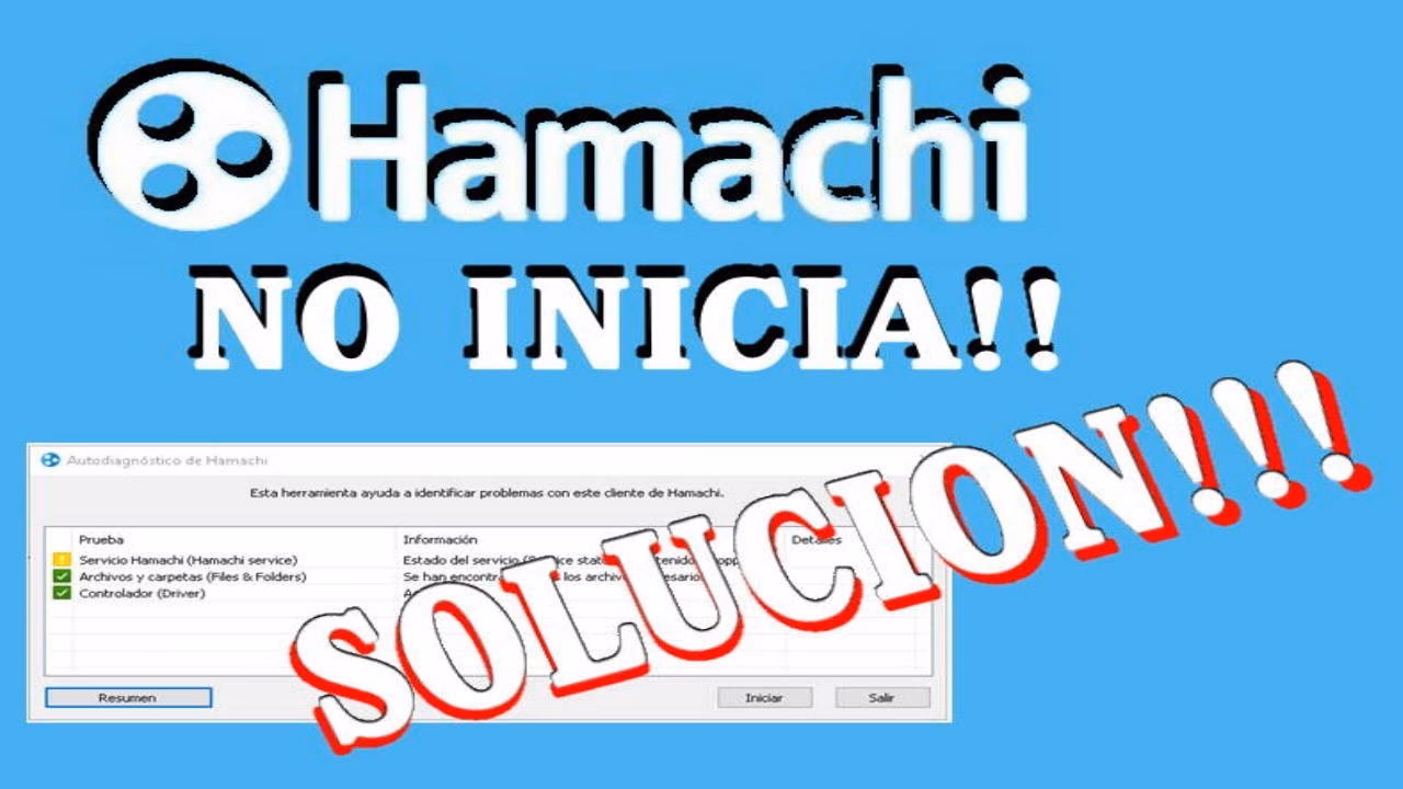 ¿Cómo solucionar el error de detención de Hamachi?