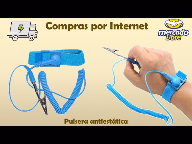 ¿Por qué no se debe usar la pulsera antiestatica sin cable?